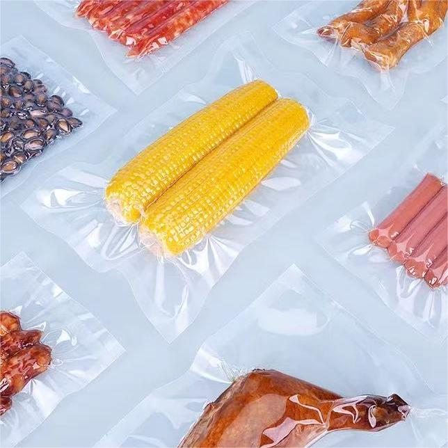 Three sided sealed vacuum bag/bag making film